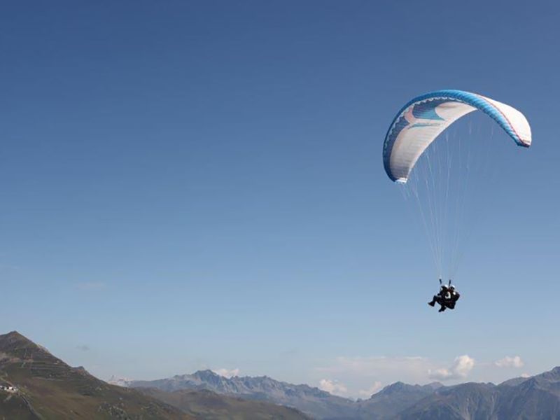 Parapendio Davos