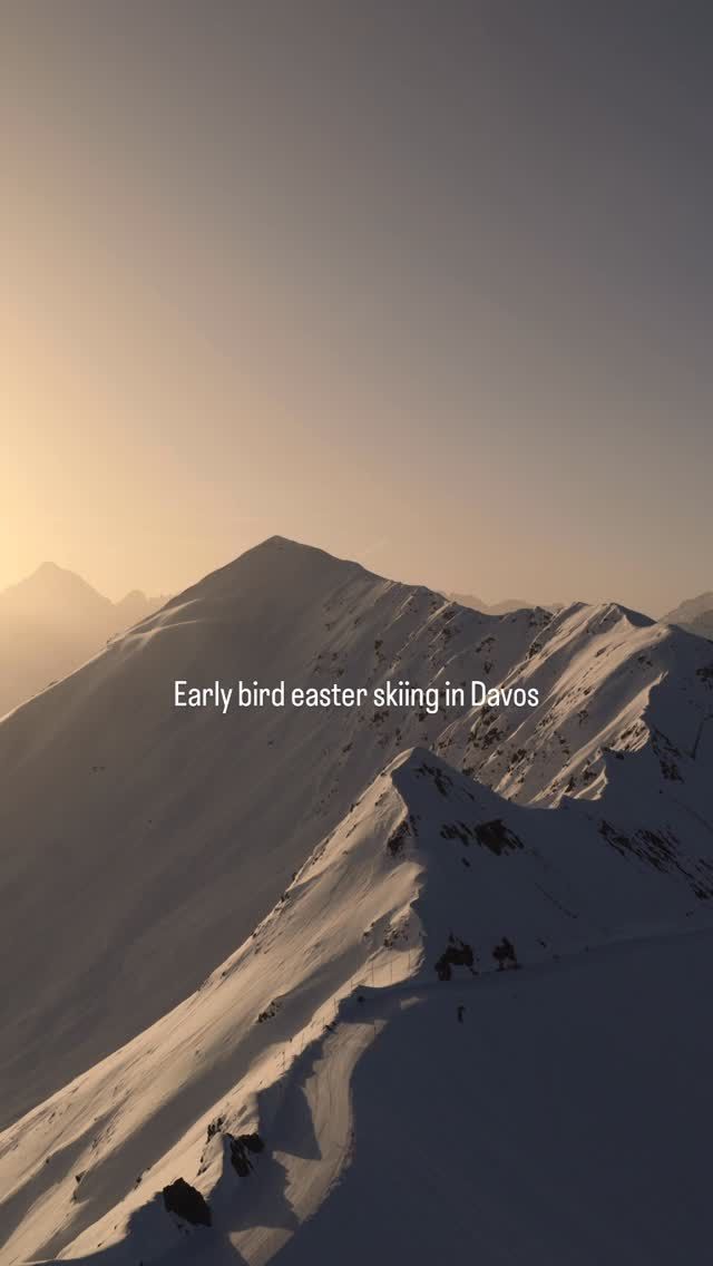 Only early birds get this view.
Are you one of them? 👀

📍 Hotel Edelweiss Davos